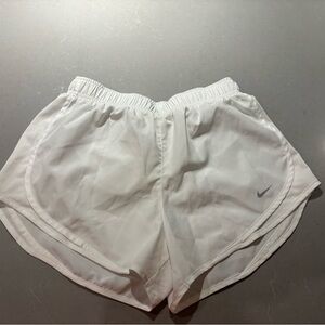 Nike Women's Athletic White Shorts